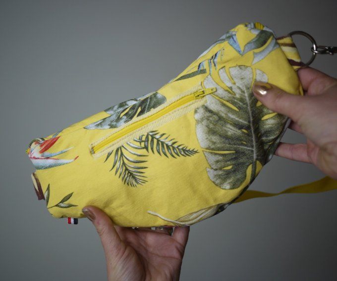 sac banane tropical  jaune